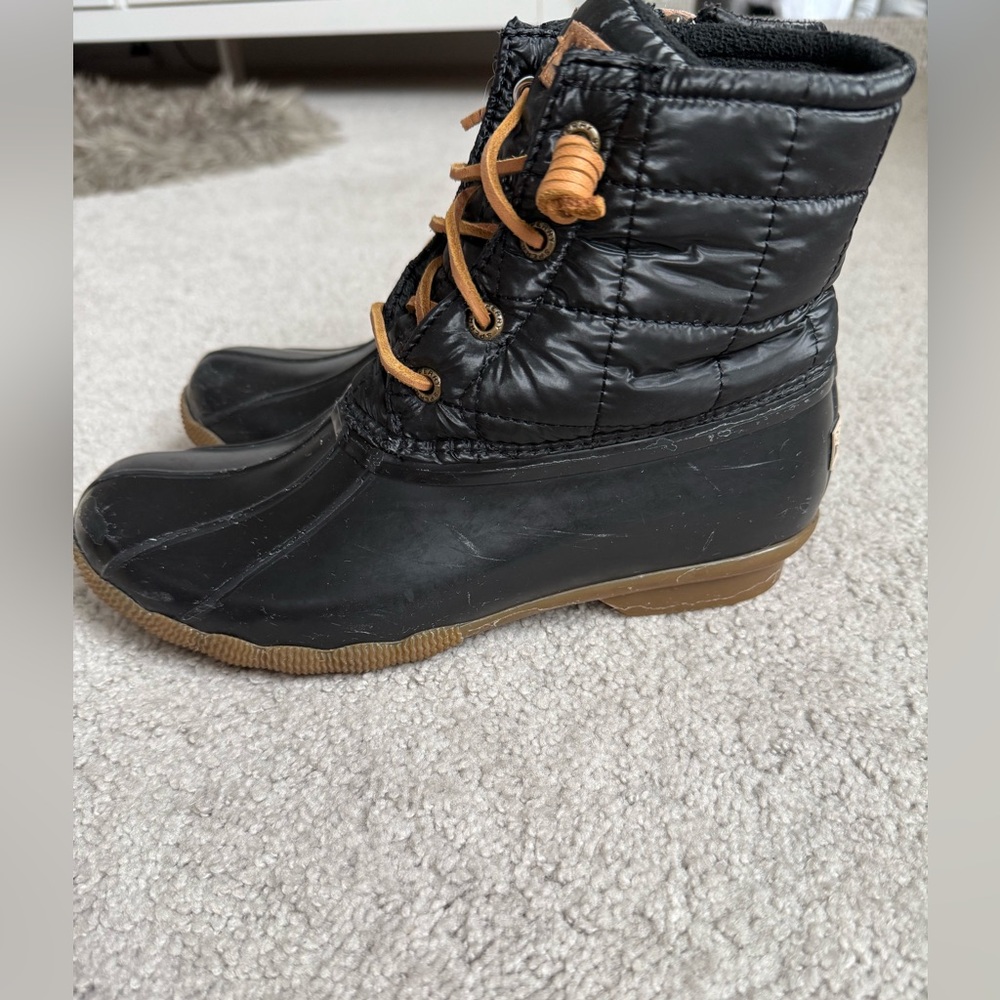 Sperry Black Duck Boots